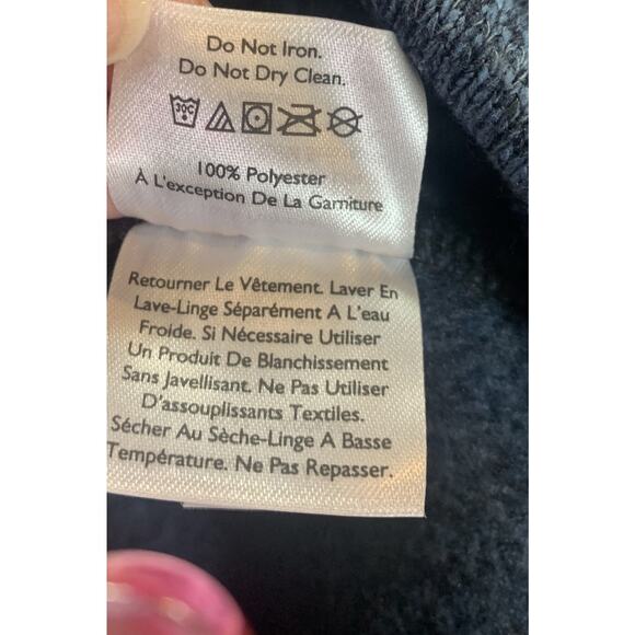 Eddie Bauer Men's Medium Navy Pullover 3/4 Zip - Picture 9 of 9